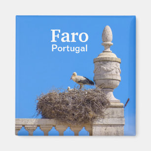 Portugal Faro im Souvenir der Algarve Magnet