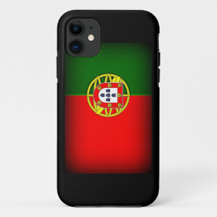 Portugal Flag Schwarzer Rand Case-Mate iPhone Hülle