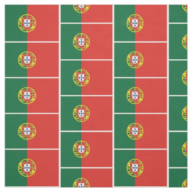 PORTUGAL Flag Stoff (Muster)