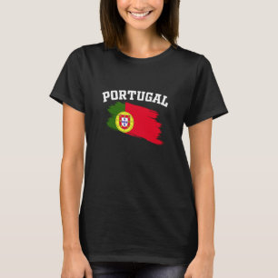 Portugal Flagge Lissabon Urlaub Portugiesische Sou T-Shirt