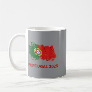Portugal Flagge Portugiesischer Fußball Soccer Wel Kaffeetasse
