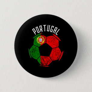 Portugal-Flagge Portugiesischer Stolz Portugiesisc Button