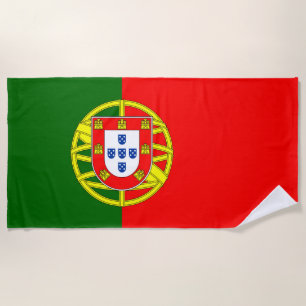 Portugal-Flagge Strandtuch