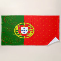 Portugal-Flaggen-Badetuch