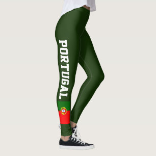 Portugal-Flaggen-Leggings für Sport-Fitnessyoga Leggings