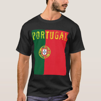 Portugal-Flaggen-T - Shirt