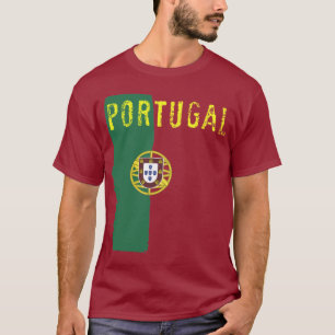 Portugal-Flaggen-T - Shirt