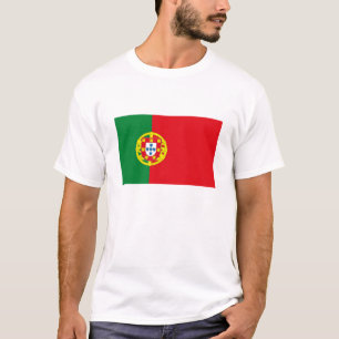 Portugal-Flaggen-T - Shirt