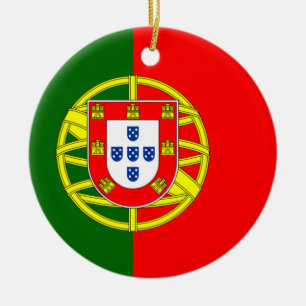 Portugal-Flaggen-Verzierung Keramikornament