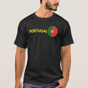 Portugal Flaggen Vintages portugiesisches Flaggens T-Shirt