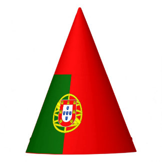 Portugal Flaggen von Custom Party Hat Partyhütchen