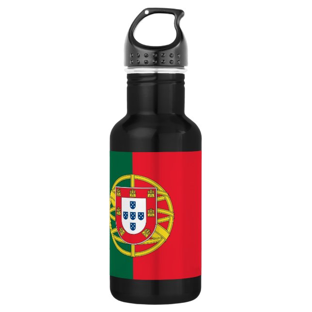 Portugal Flaggenfreie Flasche Trinkflasche (Vorderseite)