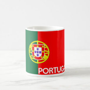 Portugal-Flaggenland-Textname Tasse