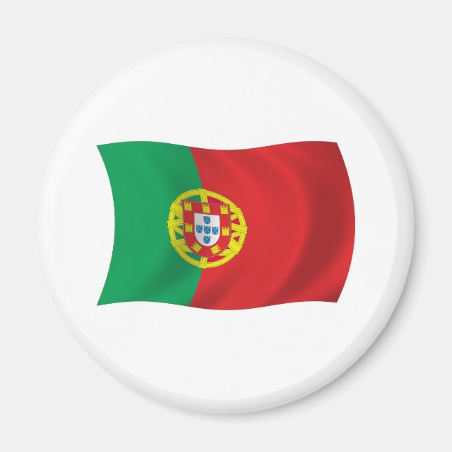 Portugal Flaggenmagnet Magnet (Vorne)