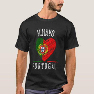 Portugal - Flaggenmitte in Ilhavo Stadt T-Shirt