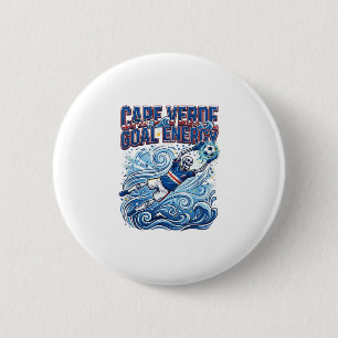 Portugal Fußball 2026 Fußball Fett Land Typographi Button