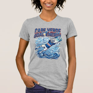 Portugal Fußball 2026 Fußball Fett Land Typographi T-Shirt