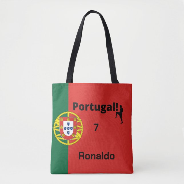 Portugal Fußball, anpassbar (Vorderseite)