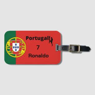 Portugal Fußball, anpassbar Gepäckanhänger