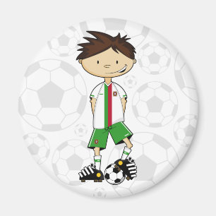 Portugal-Fußball-Jungen-Magnet Magnet
