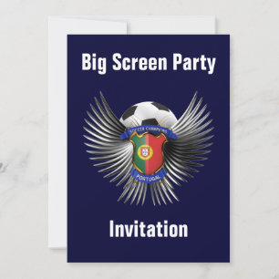 Portugal-Fußball-Meister Einladung