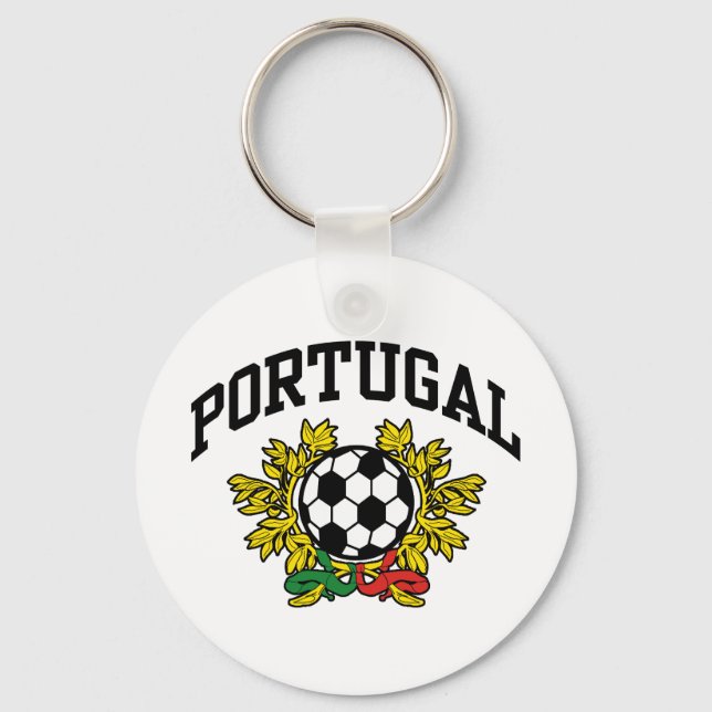 Portugal Fußball Schlüsselanhänger (Vorderseite)