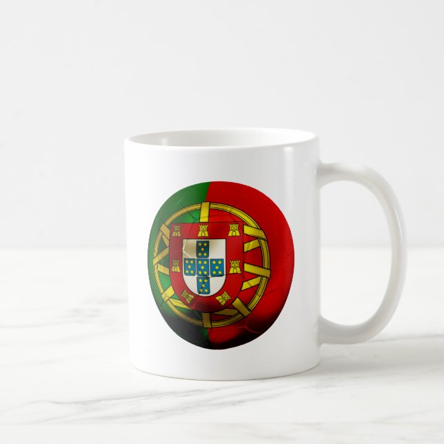Portugal-Fußball Tasse (Rechts)
