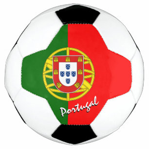 Portugal Fußball und Portugiesische Flagge / Sport