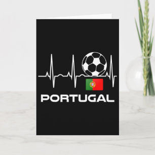 Portugal Fußballtrikot Shirt Portugiesisch Futebol Karte