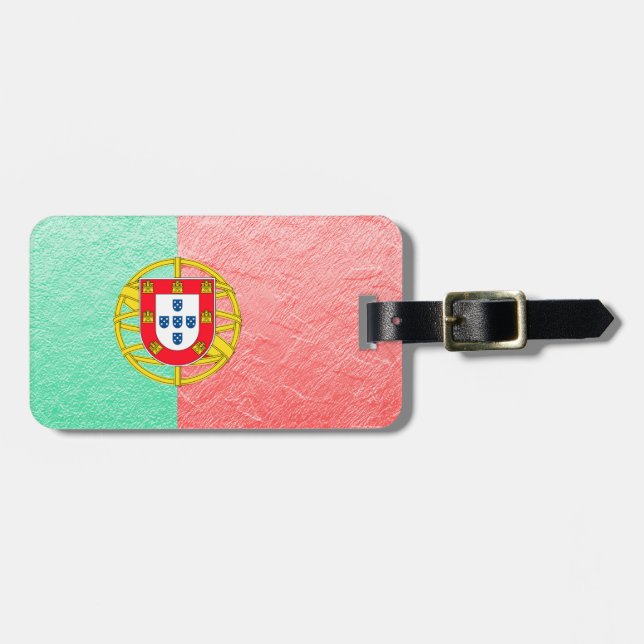 Portugal Gepäckanhänger (Vorderseite horizontal)