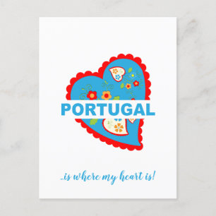 Portugal hat mir Postkarte vom Herzen gestohlen
