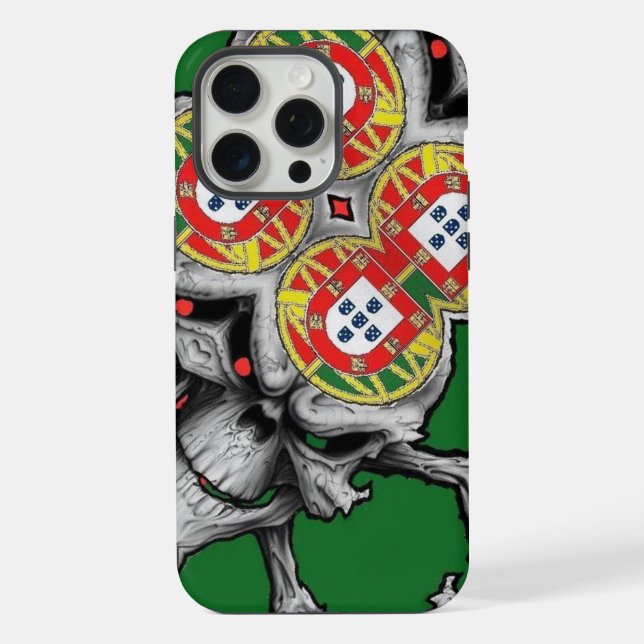Portugal iPhone Hülle (Rückseite)