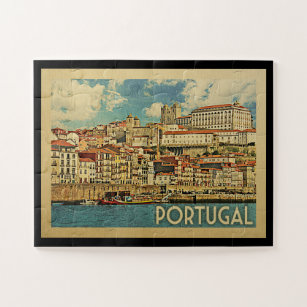 Portugal Jigsaw Puzzle Vintage Travel