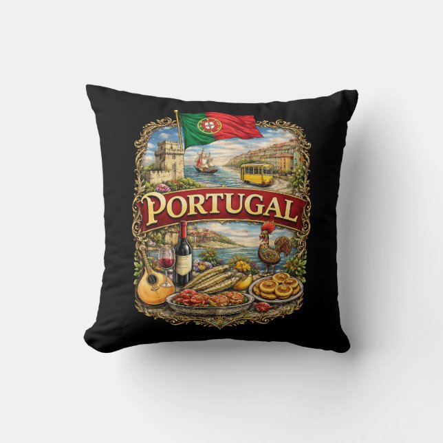 Portugal Kissen (Vorderseite)