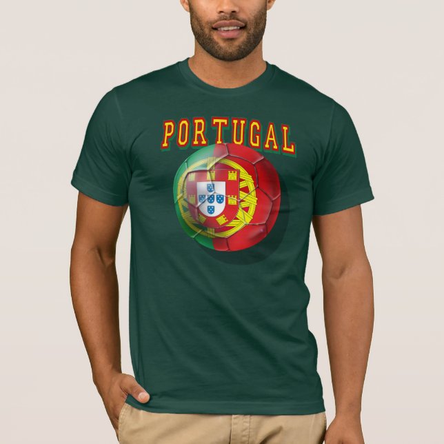 "Portugal" Kugelkette por Portugueses T-Shirt (Vorderseite)
