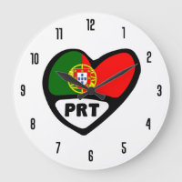 Portugal Ländercode PRT Flaggenmitte