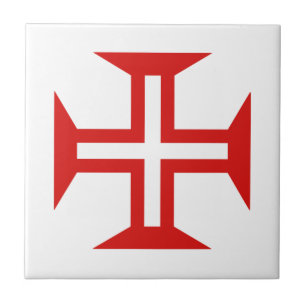 Portugal-Landkreuz-Flaggensymbol Fliese
