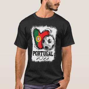 Portugal - Liebe der portugiesischen Fußballflagge T-Shirt