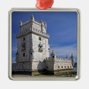 Portugal, Lissabon. Belem Tower, eine UNESCO-Welt Ornament Aus Metall