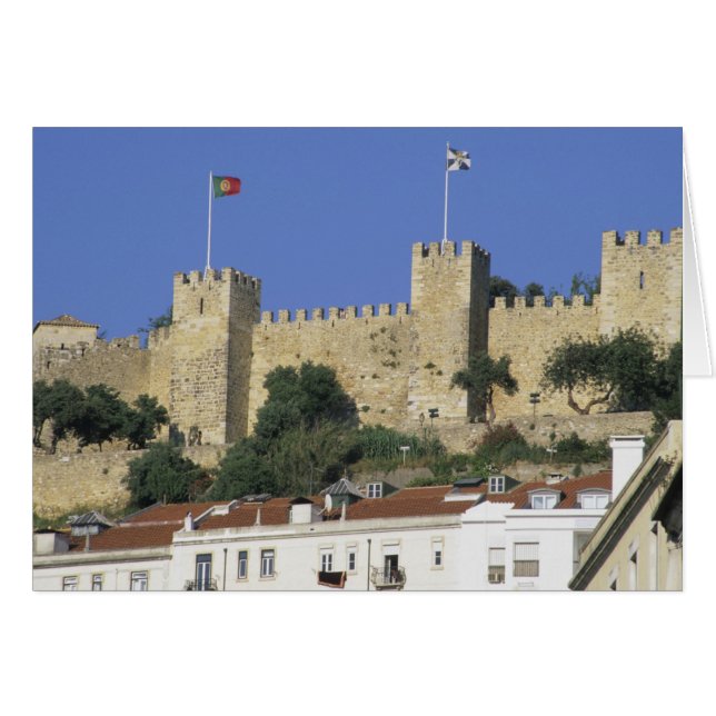 Portugal, Lissabon. Castelo de Sao Jorge. (Vorderseite (Horizontal))