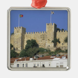 Portugal, Lissabon. Castelo de Sao Jorge. Ornament Aus Metall