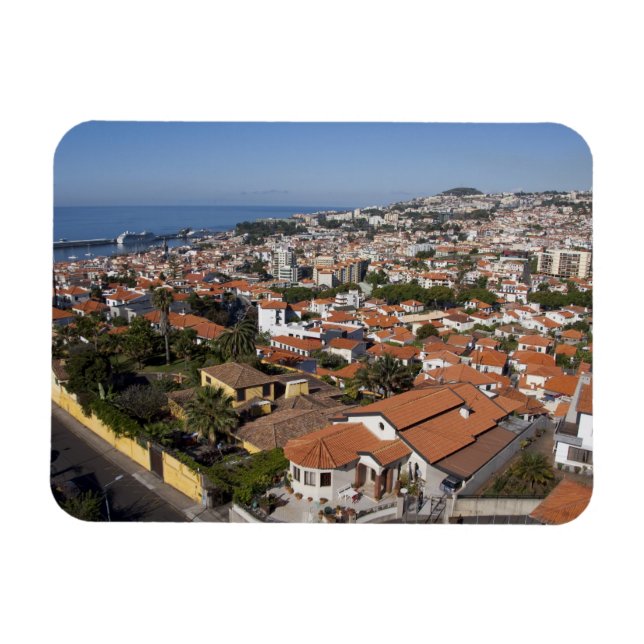Portugal, Madeira, Funchal. Cable Car Magnet (Horizontal)