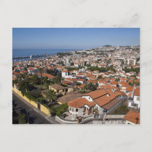 Portugal, Madeira, Funchal. Cable Car Postkarte
