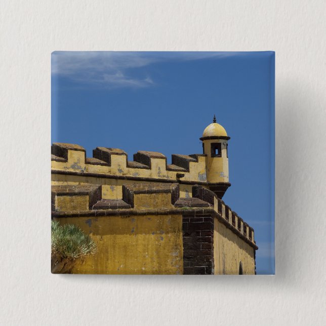 Portugal, Madeira, Funchal. Historisch Button (Vorderseite)