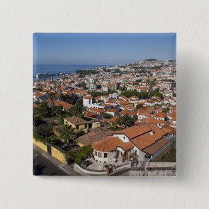Portugal, Madeira Insel, Funchal. Seilbahn Button