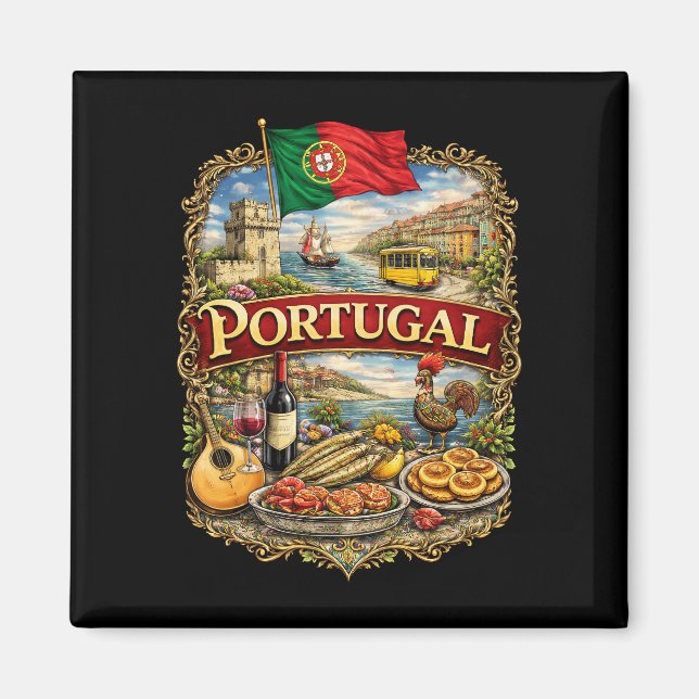 Portugal Magnet (Vorne)