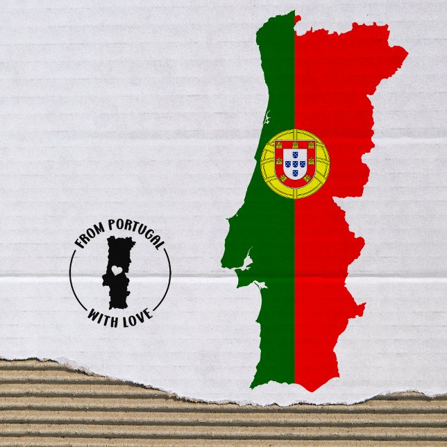 Portugal mit Liebe, Gummistempel (Von Creator hochgeladen)
