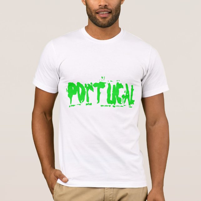 Portugal-Muskel-Shirt T-Shirt (Vorderseite)