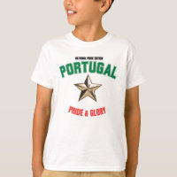 Portugal Nationalstolz Edition Kinder T-Shirt