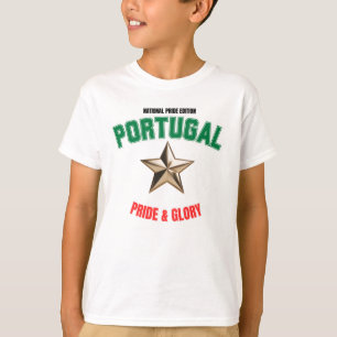 Portugal Nationalstolz Edition Kinder T-Shirt